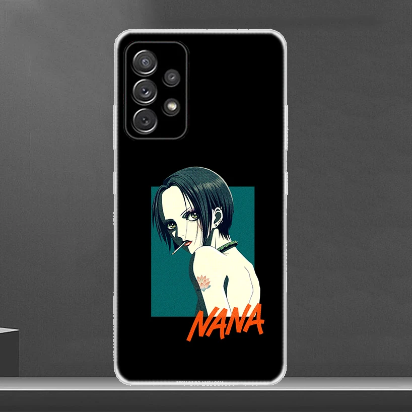 Cartoon Anime Oosaki Nana Soft Phone Case for Samsung Galaxy A51 A71 A41 A31 A21S A11 A10 A20E A30S A40 A50S A70 A6 A7 A8 A9 Plu