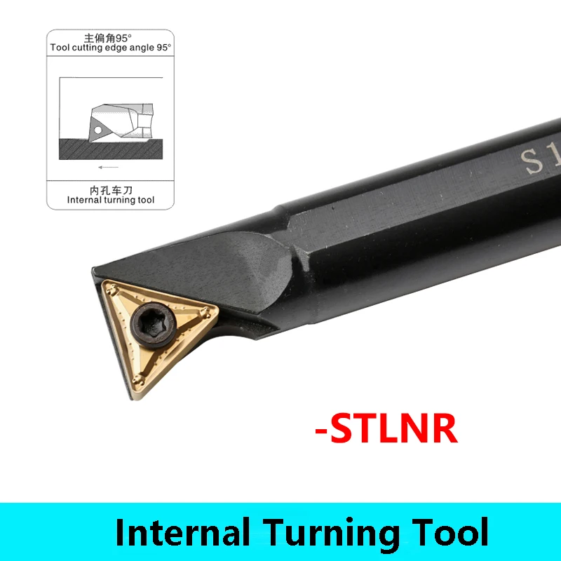 LIHAOPING S16Q-STLNR16 S20R-STLNR16 Internal Turning Tools S16Q S20R STLNR16 CNC Lathe Cutting Holder STLNR Carbide Inserts TNMG