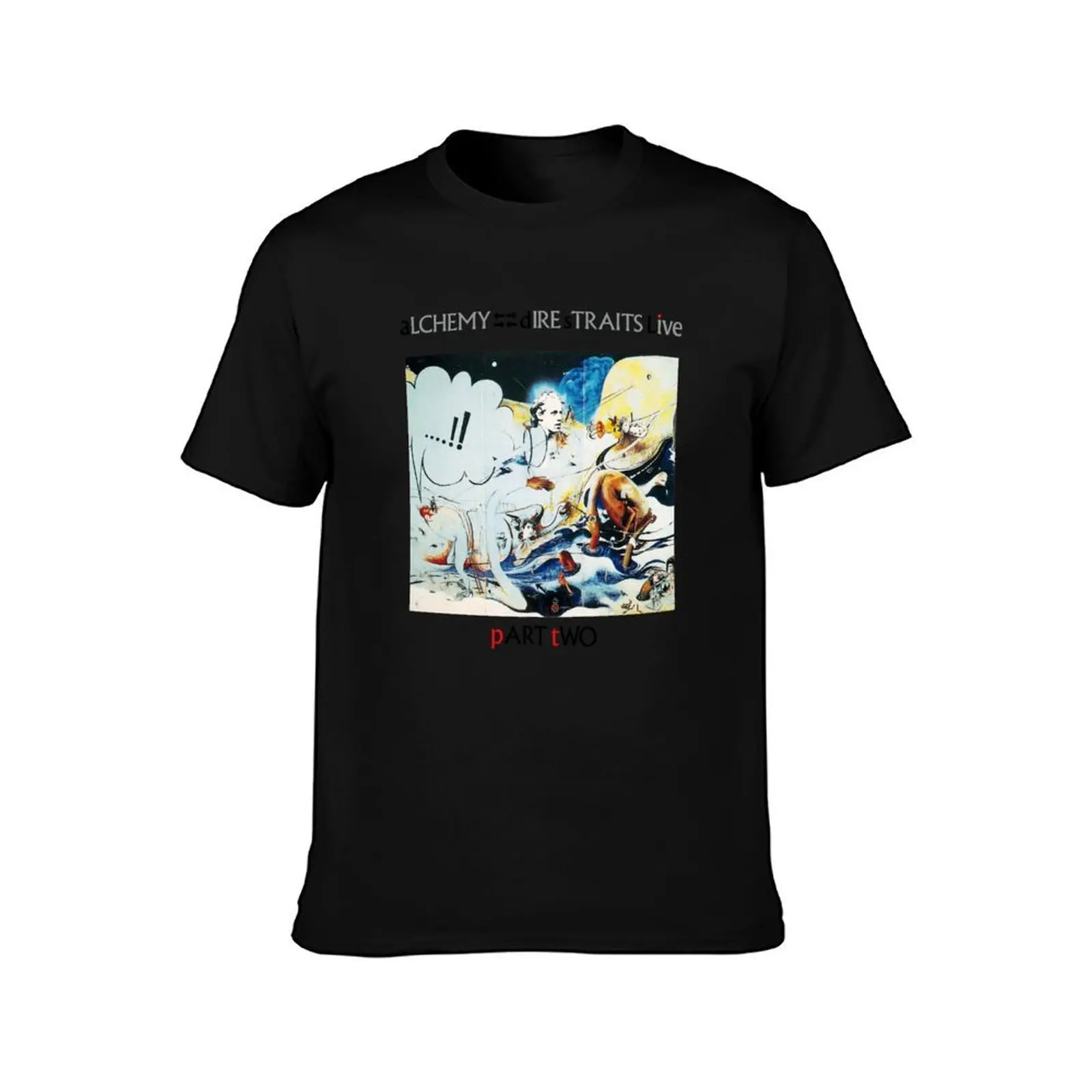 Dire Straits Alchemy Dire Straits Live Part Two T-Shirt, Summer Casual Cotton Tee, Oversized Streetwear Tops, Unisex Men Women