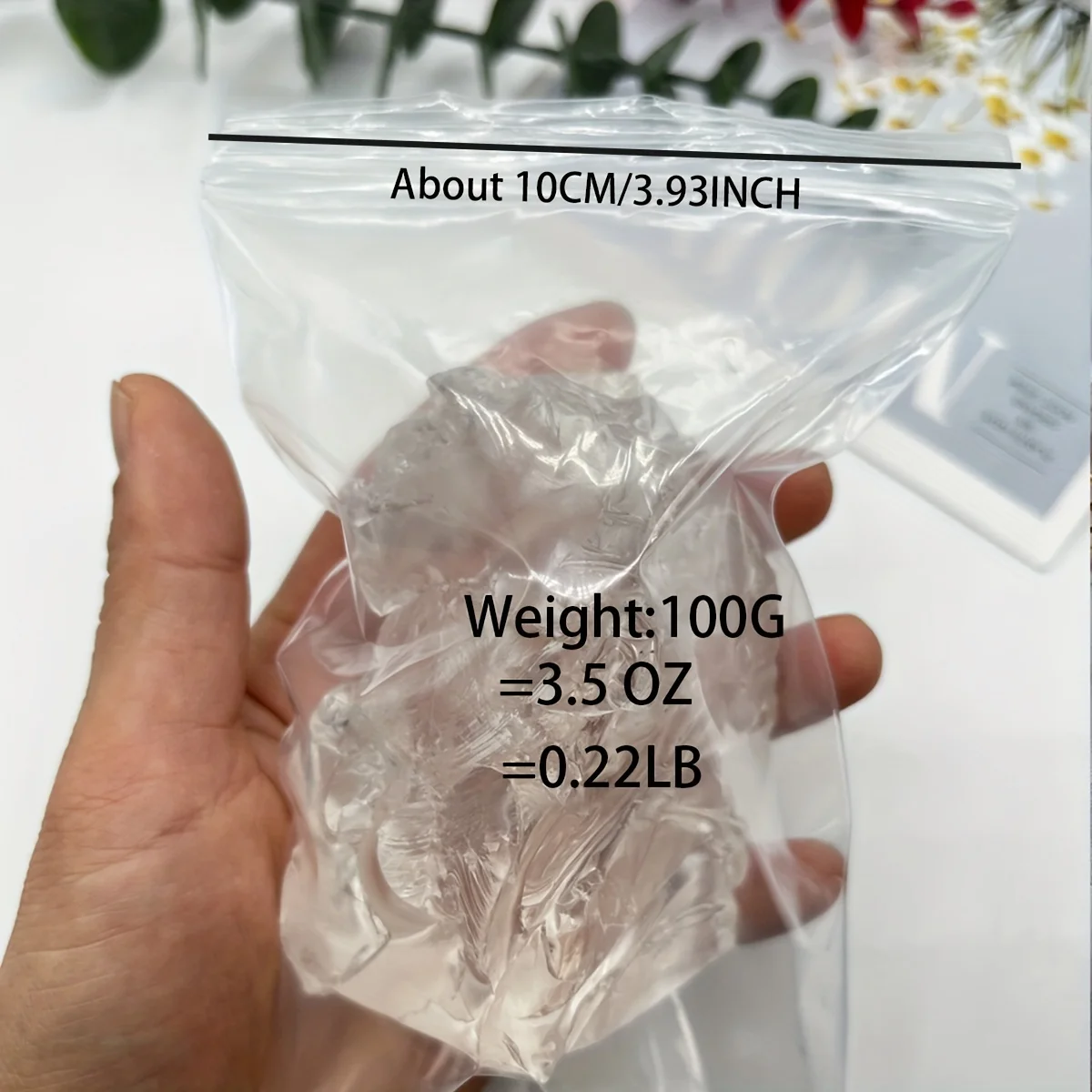 100g Transparent Jelly Wax For DIY Handcraft, Candle Making Materials, Raw Material Wax Candle Making Supplies