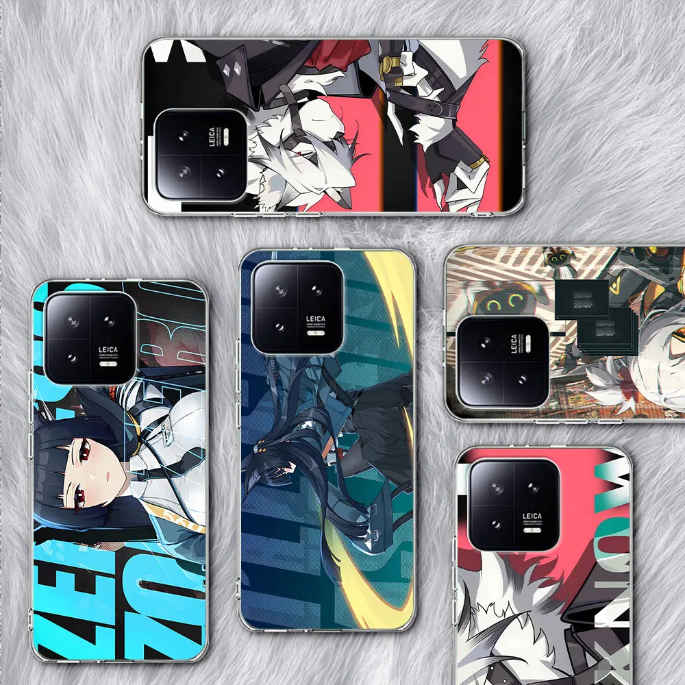 Von Lycaon ZZZ Hoshimi Miyabi Case for Xiaomi Mi 12 9T 6X A2 11T 13 12X 12T 8 10T Pro A3 CC9E 10 11 11i 9 Lite TPU Phone Cover