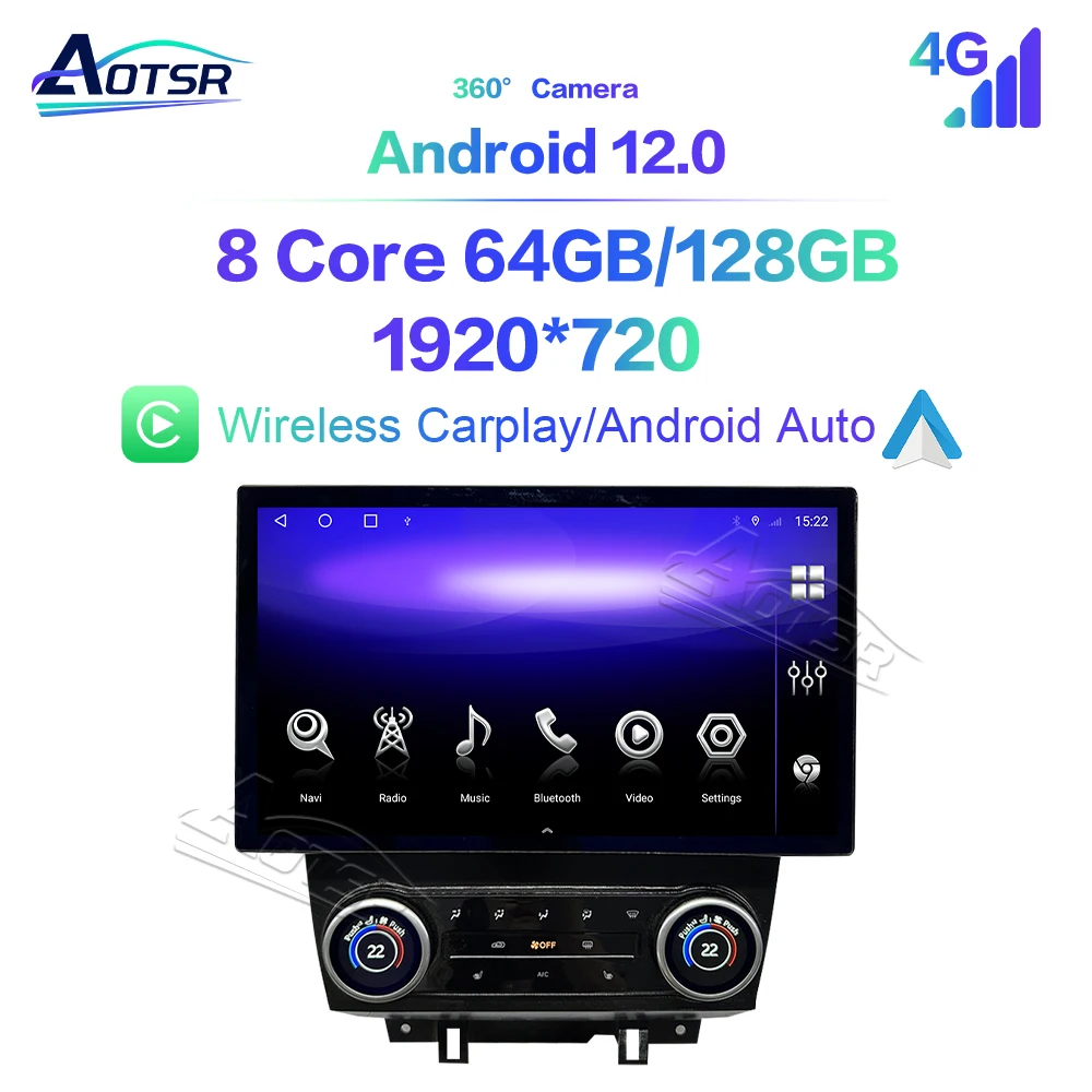 

13.3 Inch Car Radio For Ford Mustang 2002-2009 Wireless Carplay Android 13 Auto Car Stereo Multimedia Player Carplay Unit DSP 4G