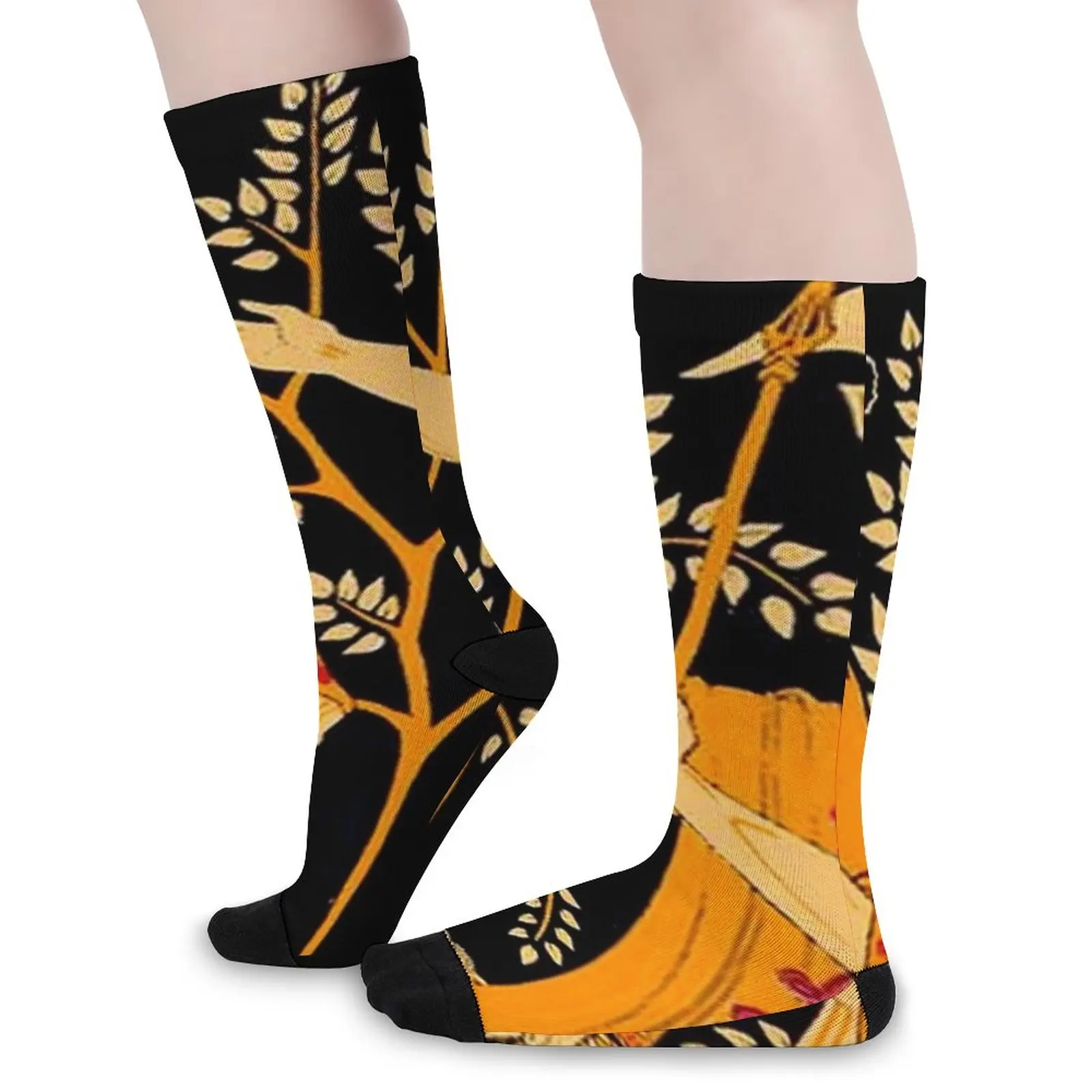 POSEIDON and ATHENA : Vintage Greek God and Goddess Print Socks designer socks valentines day gift for boyfriend