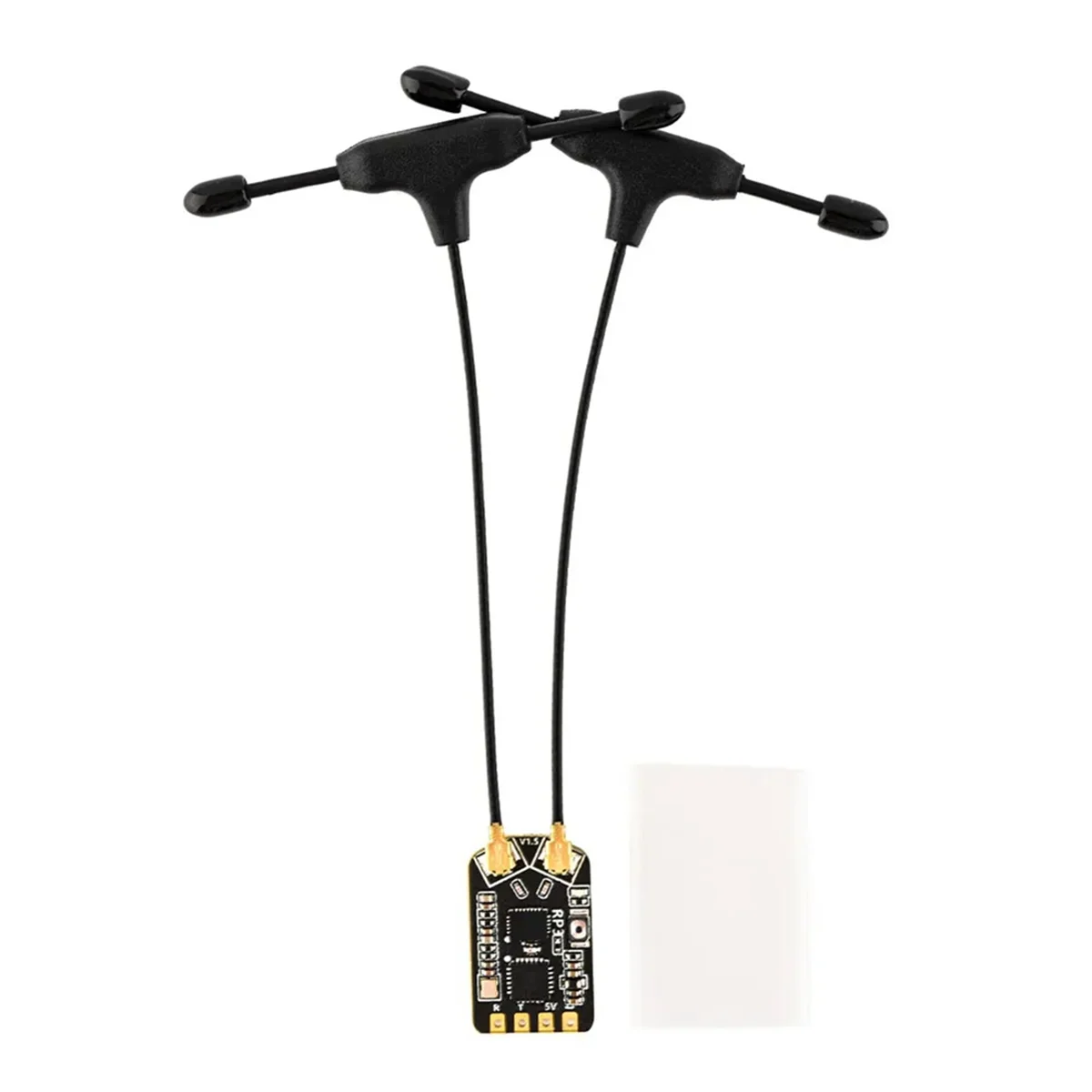 RP3 Dual Antenna Receiver Diversity ExpressLRS ELRS 2.4GHZ Nano Receiver for RC Airplane FPV Freestyle Tinywhoop