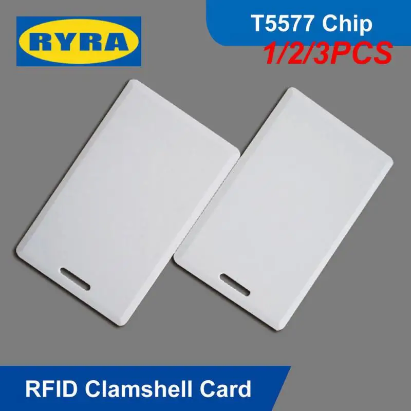 125Khz RFID Cards EM4305 T5577 Thicker Blank Card RFID Chip Keyfob Tag Rewritable Key Fob Token Ring Access Control