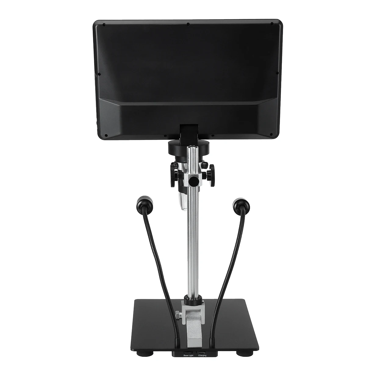 مجهر Mustool DM1210 مع شاشة IPS LCD عالية الدقة مقاس 1.1 بوصة، ضوء LED قابل للتعديل، تصوير عالي الجودة وCMO