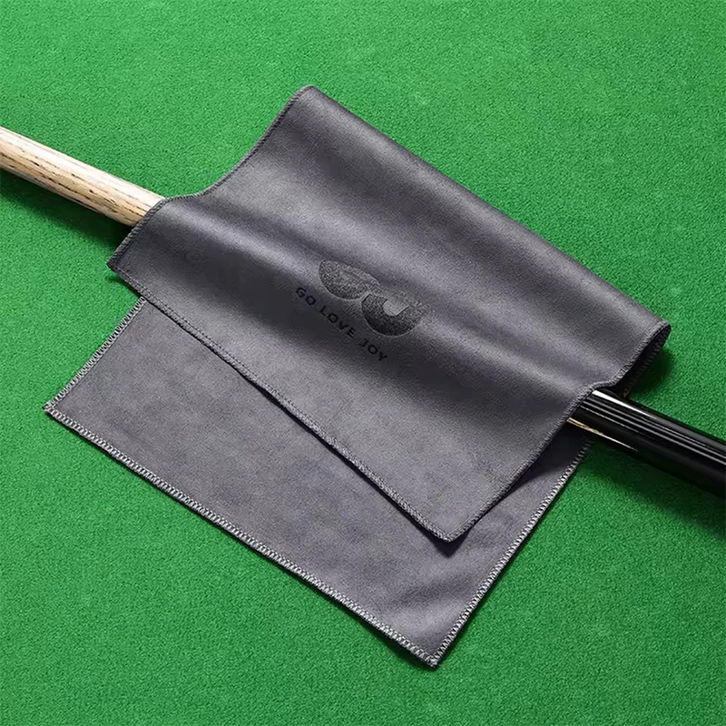 

Pool Cue Cleaning Towel Soft Durable Billiard Cue Wiping Suede Cloth Washable Snooker Towel Billiard Accessories Multifunctional