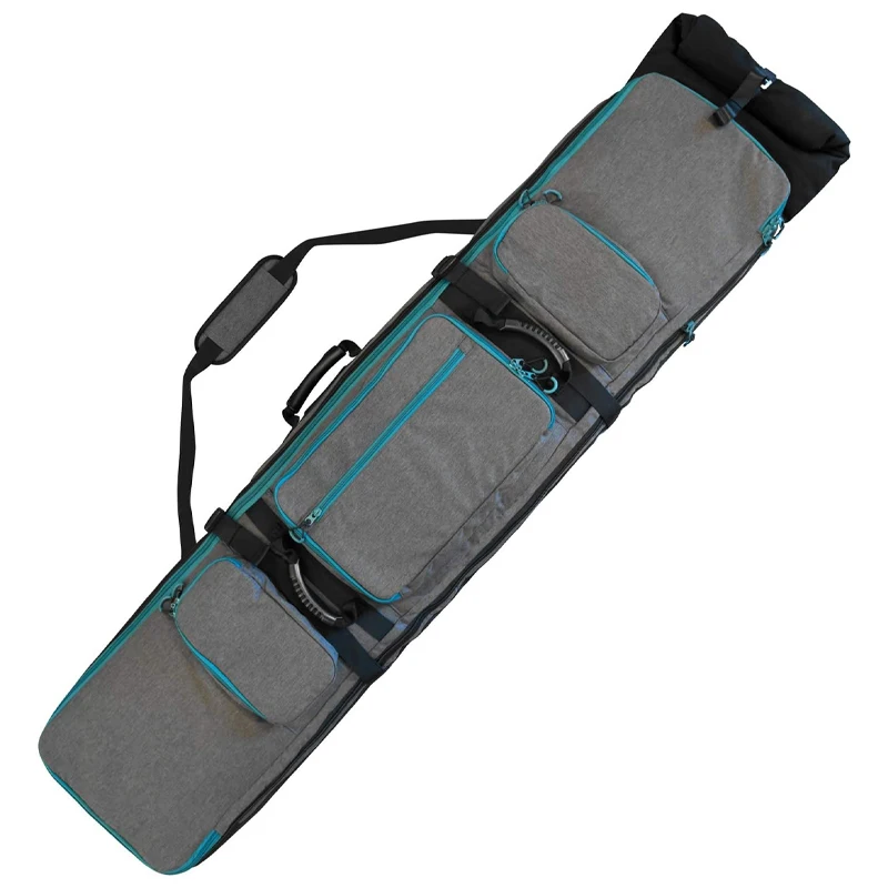 

Expandable Snowboard and Ski Bag with Wheels Fits 2 Boards or 2 Sets of Skis up to 70in Expandable Main Compartment