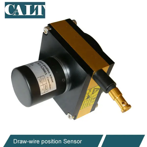 1000mm Cable-extension Transducers Draw Wire CWP-S1000 Displacement Sensor 0~10K  Ohm Output Sensor