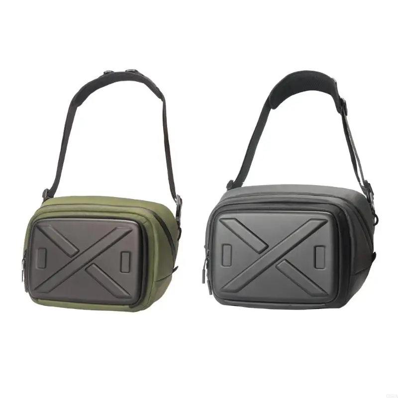 

Профессиональная сумка через плечо для фотографа с твердым чехлом из ЭВА, противоударный чехол с защитой от царапин для уличной
