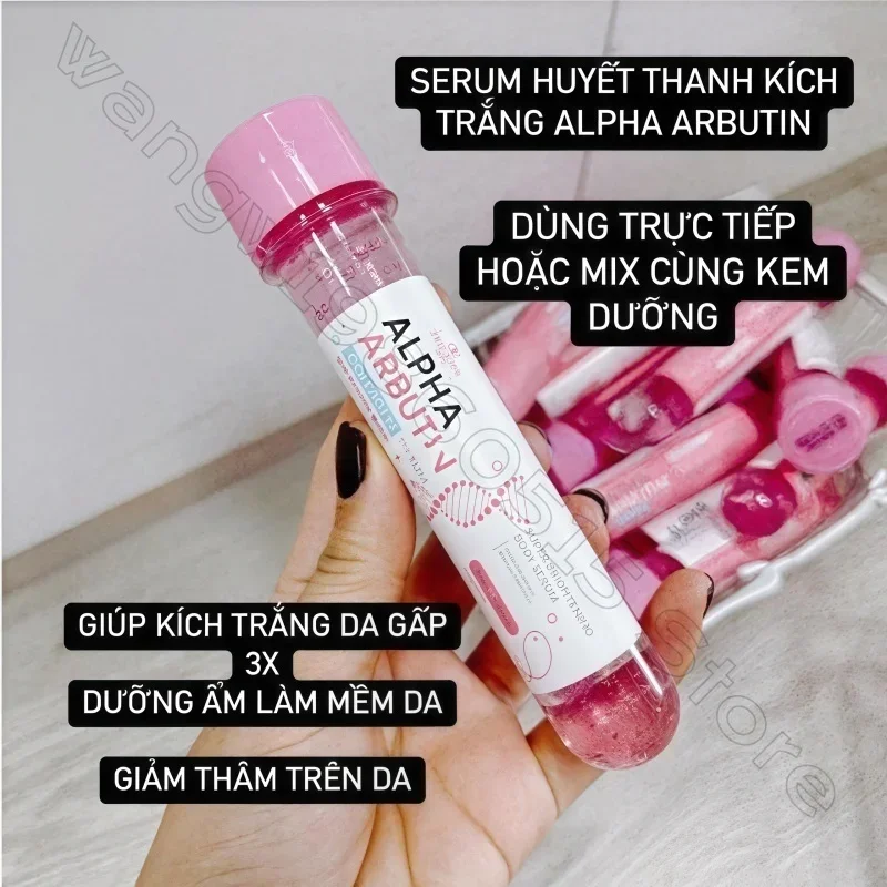 Alpha Arbutin Collagen Essence Effectively Brightens Skin Tone and Improves Dryness and Deep Hydration Facial Care Essence