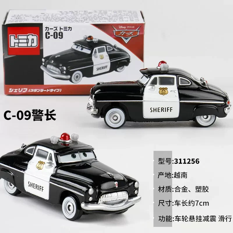 Original Takara Tomy Tomica Car American Agent Rod Sheriff Toys for Boys Alloy Diecast Vehicle Model Collection Birthday Gift