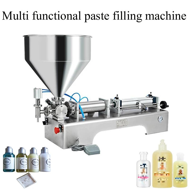 

PBOBP High Precision Single Head Semi-Automatic Paste Filling Machine Coca Cola Milk Filling Machine