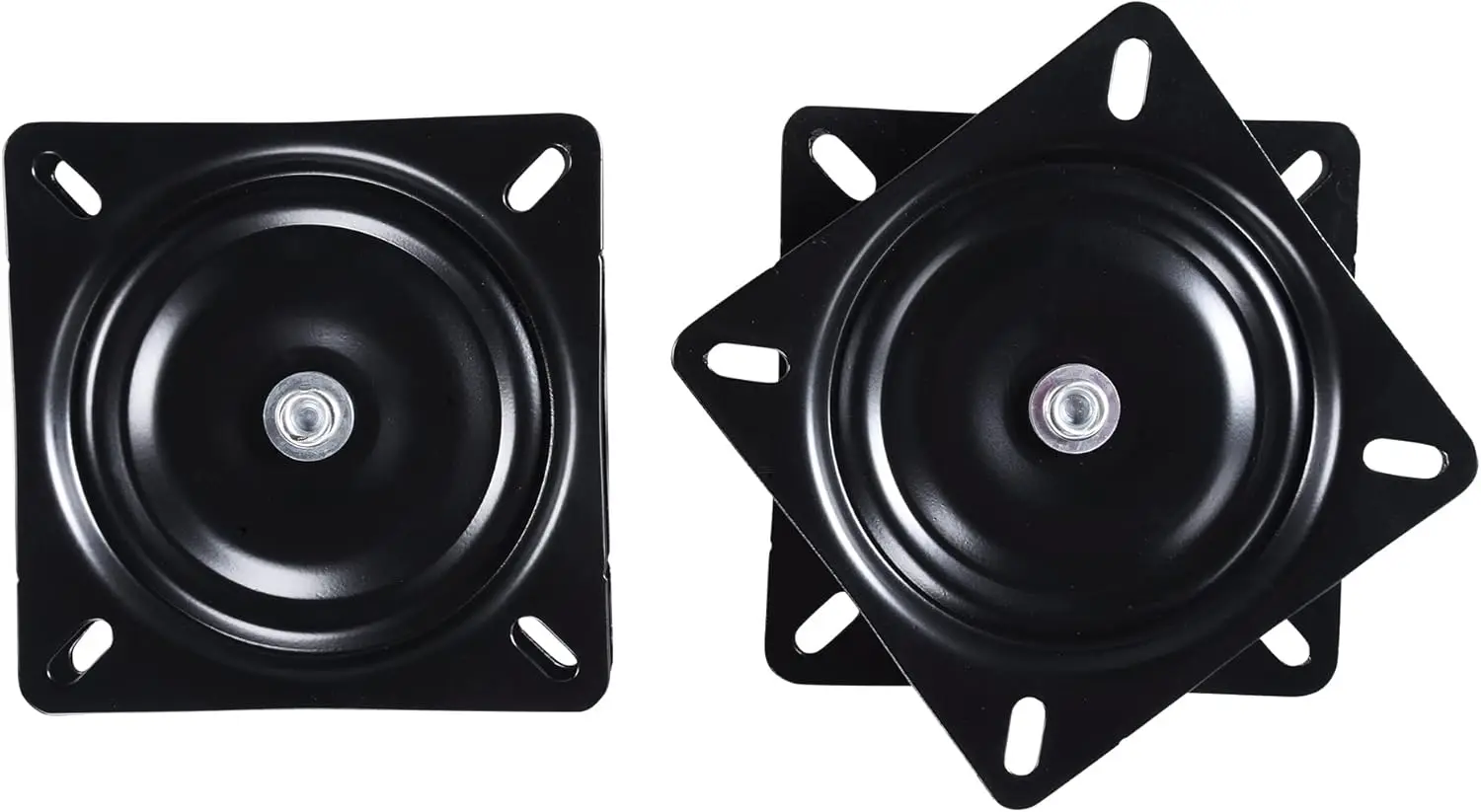 

2 па 7 ч барный стул, сменная поворотная пластина, поворотный на 360 градусов квадратный сверхмощный поворотный стол для кресла с откидной спинкой