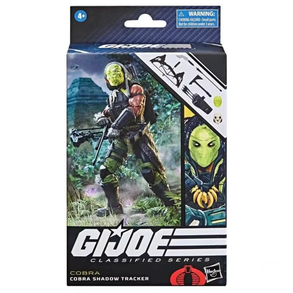 Hasbro GI. Joe Original Series Cobra Shadow Tracker, HALO Jumper figura modelo juguetes regalo de Navidad juguetes para niños Hobby Gif