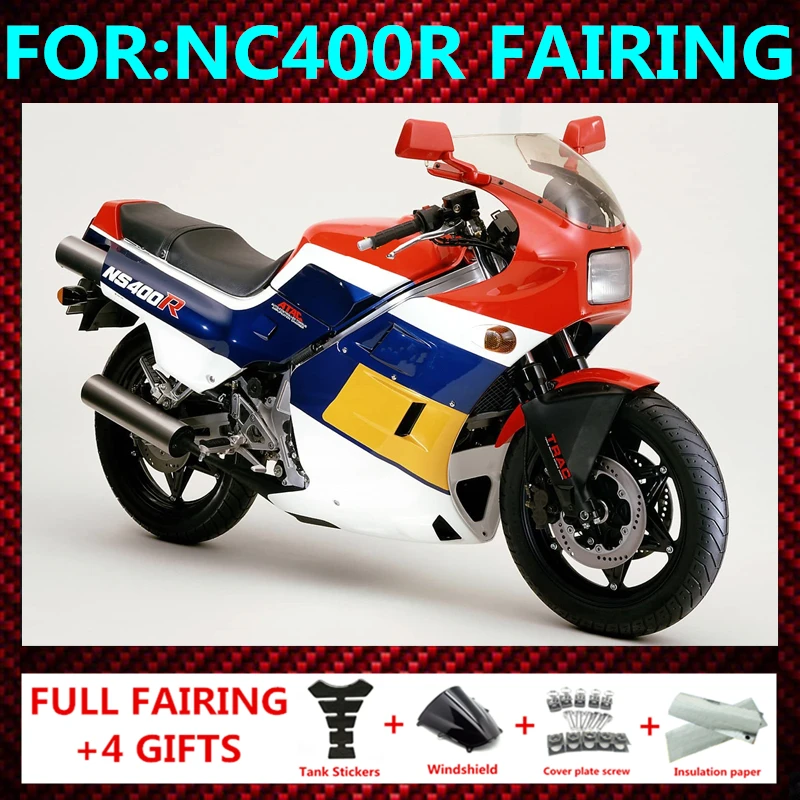 Fit for NS400 R NS400R 1985 1986 1987 Motorcycle Accessories Fairing Set Bodywork Panel Kit NS 400R 85 86 87 NS 400 R fairings