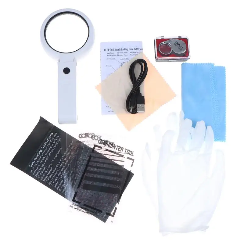BGS CSG CGC SGC Grading Tool Technic Kit Centering Card Tool Ruler For Trading Cards