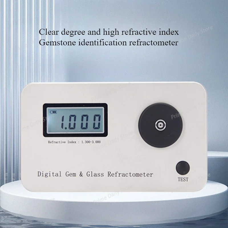 Digital Refractometer, Gemstone refractometer, Jewelry Identification Refractive Index Tester for Jade and gemstone Appraisal