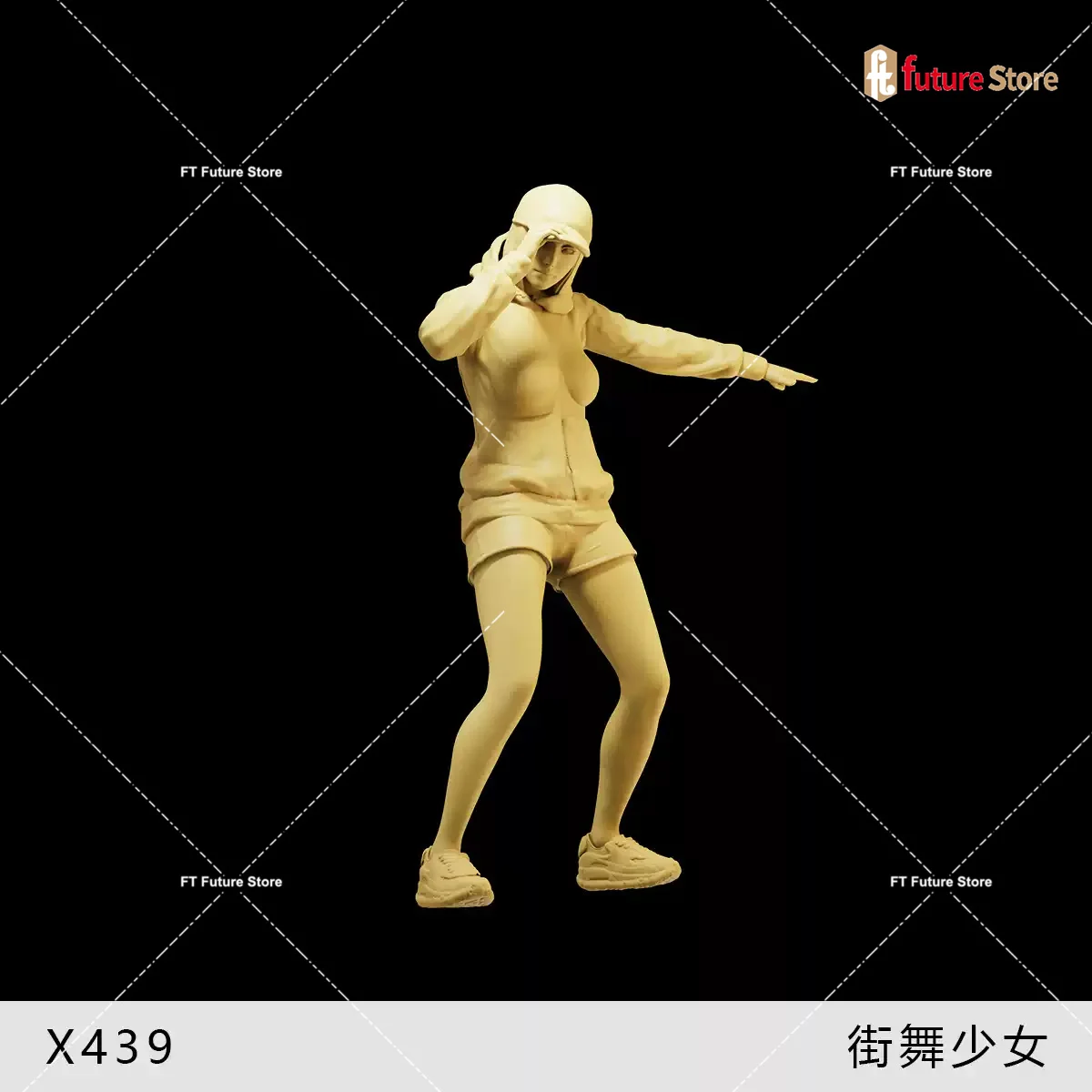 Miniatures 1/64 1/43 1/35 Dancer Handsome Hip-hop Dance Boys Girls Figure Diorama Creative Mini Doll Scene Props Model Crafts