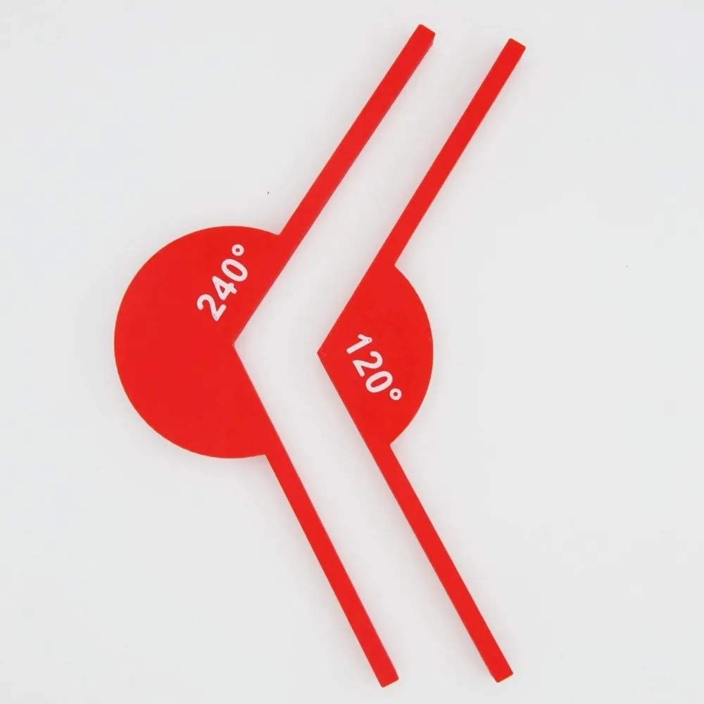 Portable Geometric Angle Ruler Multi-function Geometric Angle Teaching Mathematics Angle Rulers Teaching Auxiliary Props