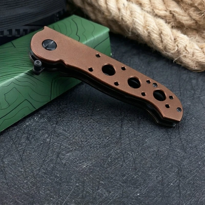 Outdoor Portable Folding Tool Nylon Fiber Handle High Hardness Compact EDC Utility Cutter for Camping Hiking Survival Gear