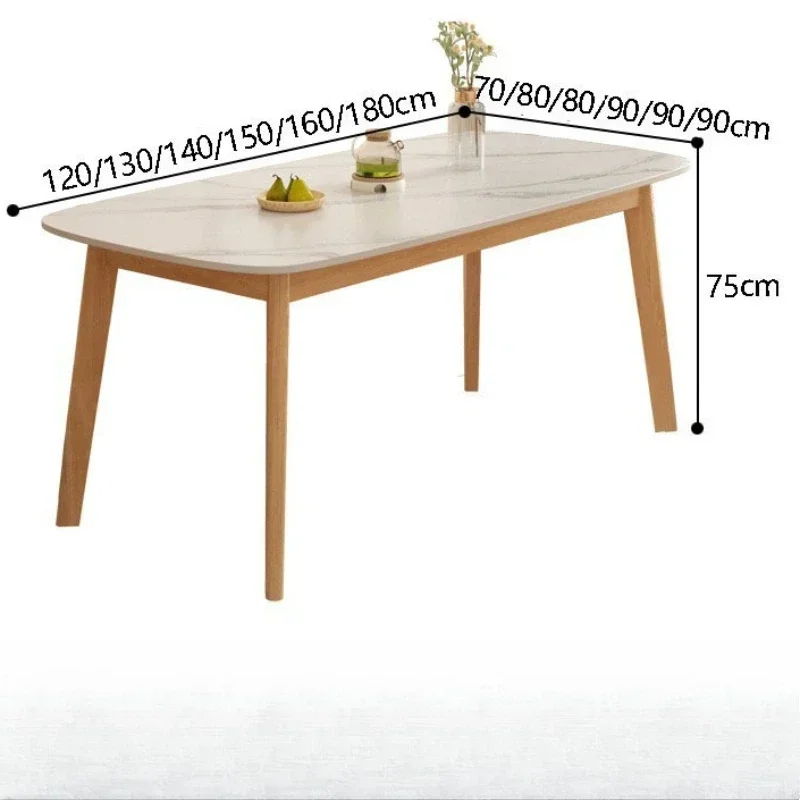 Best Sellers  Homestay Dining Tables Luxury Hotel Advanced Fashion Balcony Dining Tables Living Room Home Furniture Mesa C