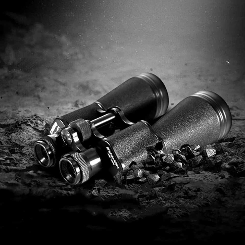 Binoculares de alta potencia 12x45, oculares grandes impermeables para observación de aves al aire libre, viajes, adultos, Camping