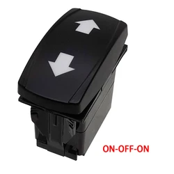 12V 24V Car Boat Rocker Toggle Switch Waterproof On/Off 7 Pin 3 Pin Locking Pin Marine Push Button LED Strip Fog Light Rear Spot