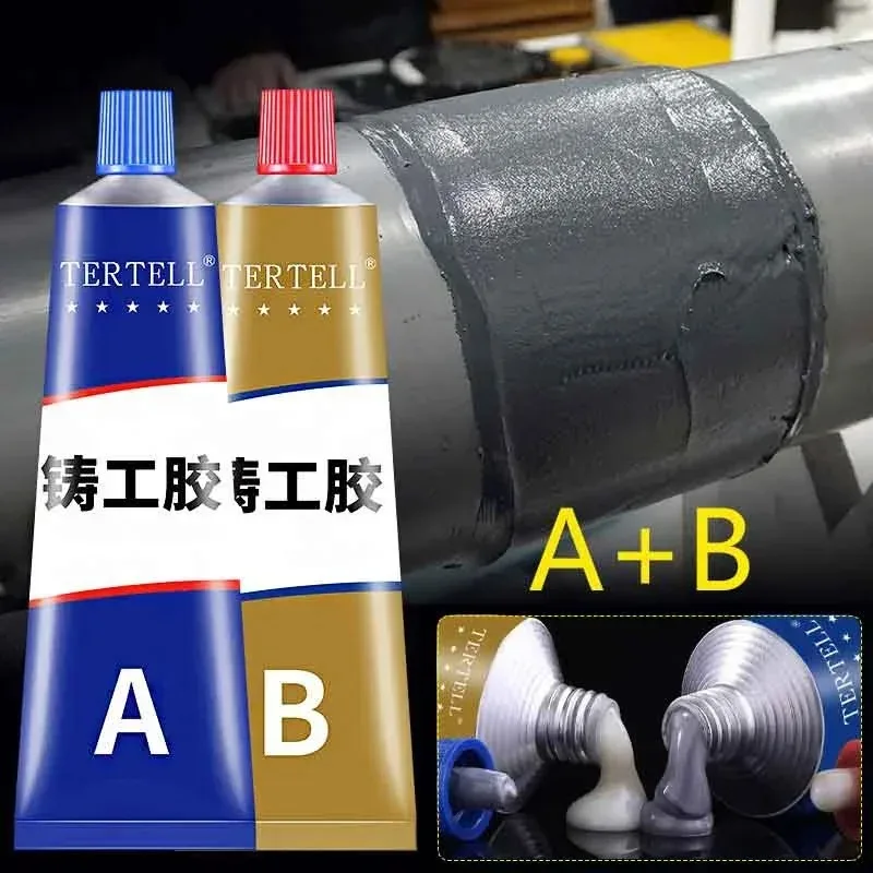 Flux Solder Paste Glue Heat Resistant AB Strong Metal Adhesive Welding Supplies Repair Agent Sealant
