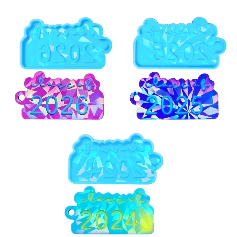 

Durable and Easy to Clean Silicone Mold Graduation Pendant Molds Number