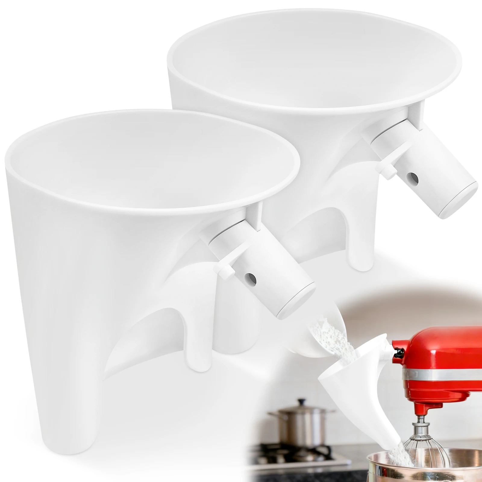 2Pcflour Funnel Kit…