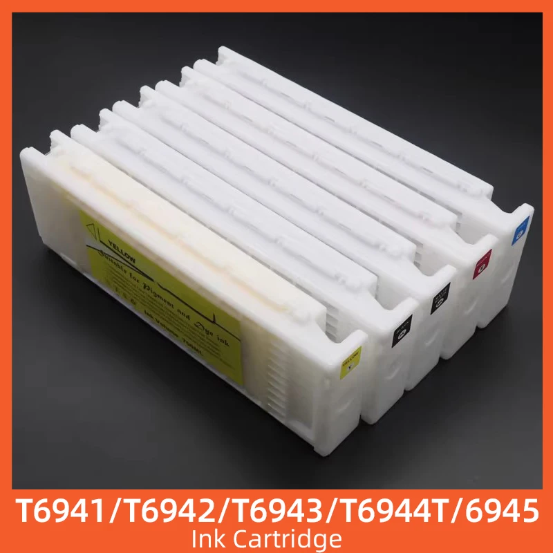 T6941 T6941-T6945 Pigment Ink Cartridge Compatible for Epson SureColor T3000 T3200 T5200 T7200 T3270 T5270 T7270 T7000 Printer