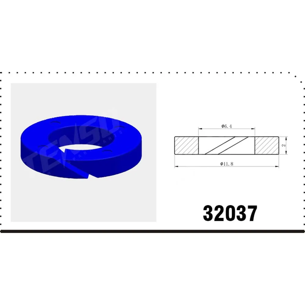 100 шт. топливная форсунка GDI 06C 906036 F 06C 906036 Г 55577403   DS7G-9F593-EA Комплекты шайбы с открытым кольцом PA66 для Audi Cruze Ford Fusion 1.5