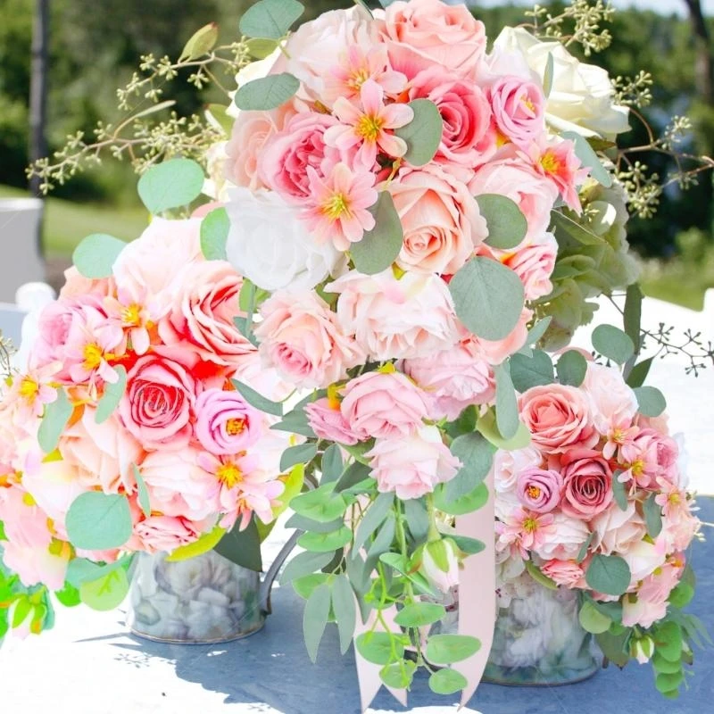 

Букеты из искусственных цветов Цветы Массовые искусственные цветы Легкая композиция 15UB