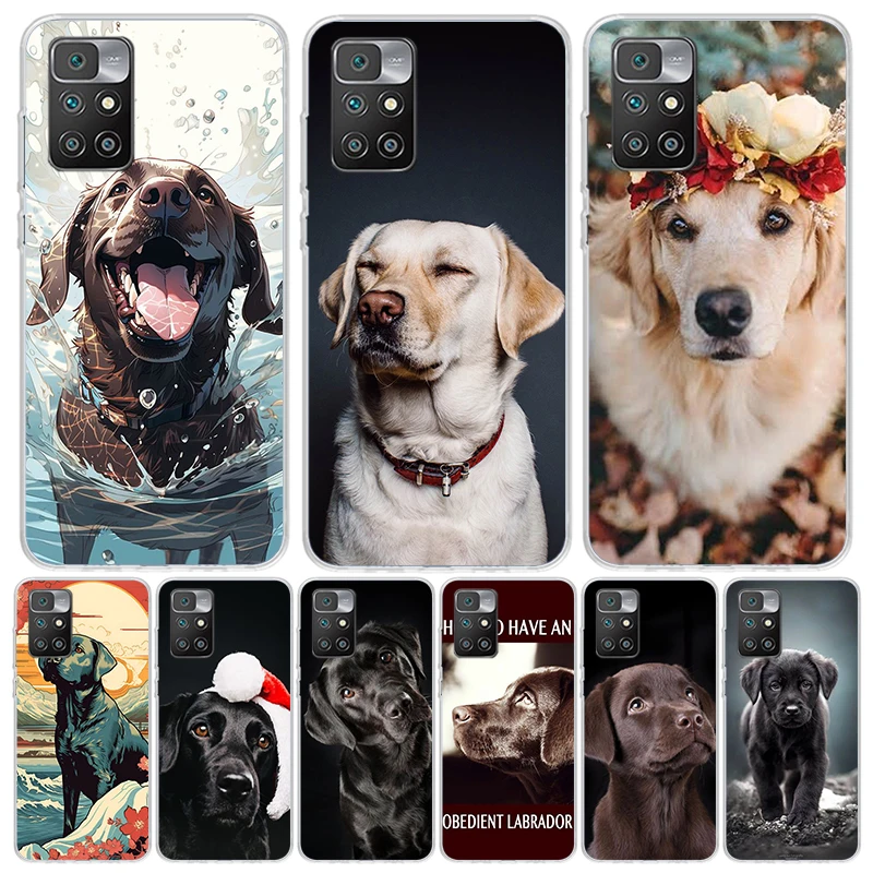 Labrador Retriever Dog Case Phone Cover for Xiaomi Redmi 12 12C 10 10C 10A 9 9C 9A 9T 8 8A 7 7A 6 Pro 6A S2 K20 K30 K40 Trend Fu