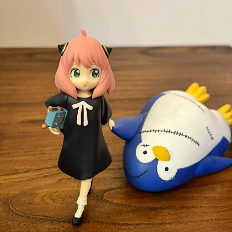 

Оригинальная аниме-фигурка SPY FAMILY Аня Форджер: Коллекционная модель для отдыха, кавайные игрушки, украшения, подарки для мальчиков и девочек