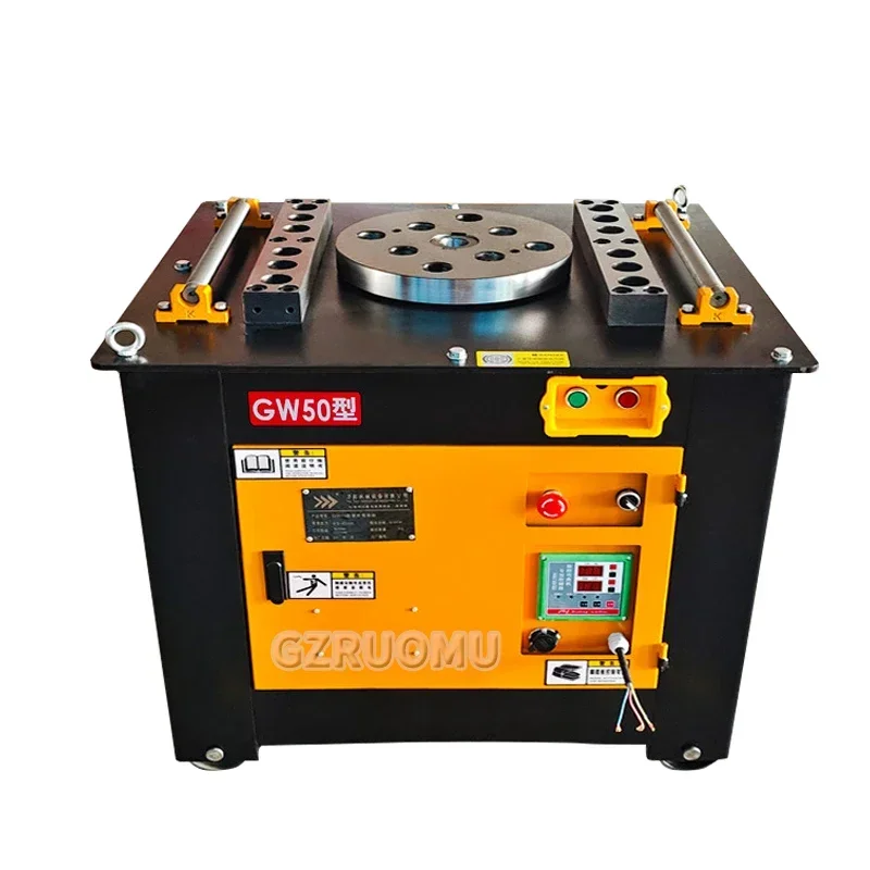 GW-40/45/50 Hydraulic Automatic CNC Stainless Steel Square Steel And Tube Bending Machine for Construction Pipe Bending Tool
