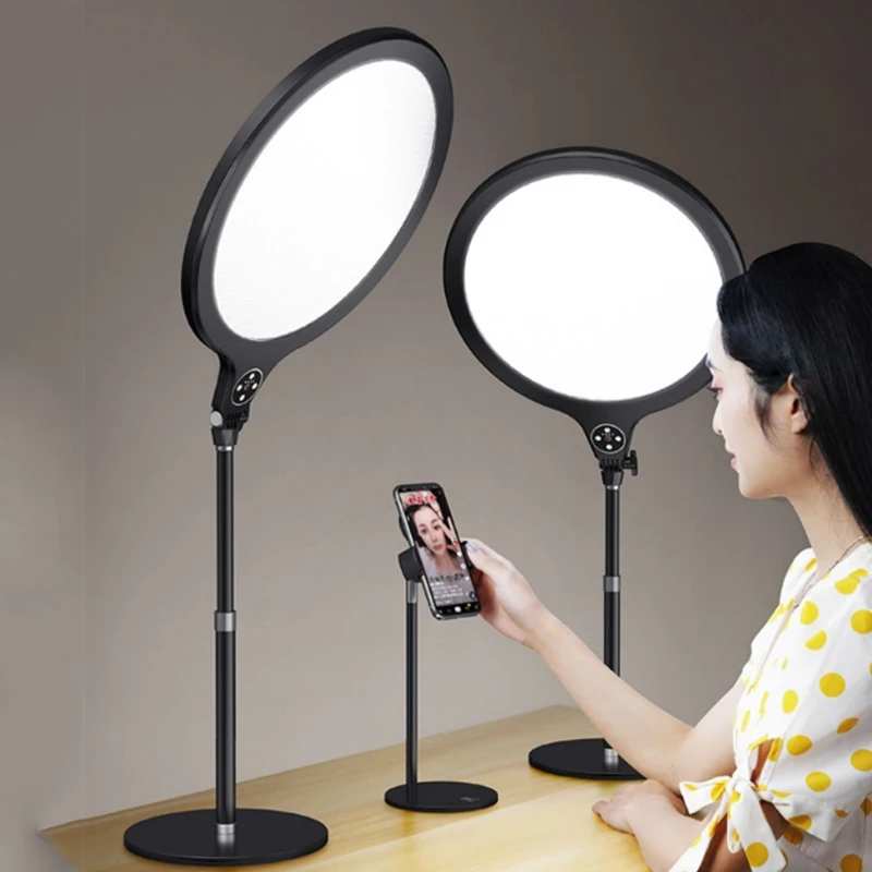 TLCRETE Прямая продажа с фабрики, 10 дюймов, 26 см, прямая трансляция, фотография, настольный кронштейн для заполняющего света