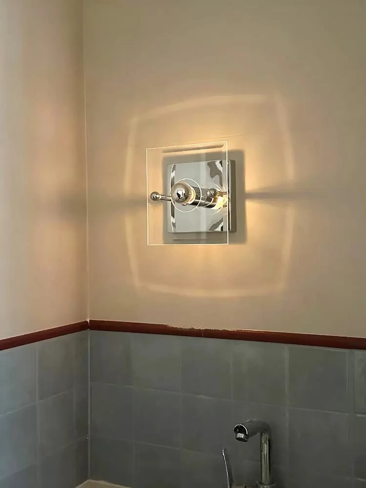 German geometric wall lamp Bauhaus living room background wall hallway atmosphere wall lamp bedside