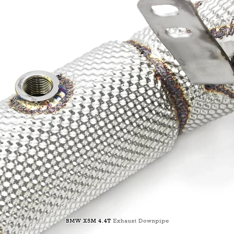 Abschnitt High Flow Rohre Abzweigrohr Auspuffrohr mit X5 X5M 4.4TT V8