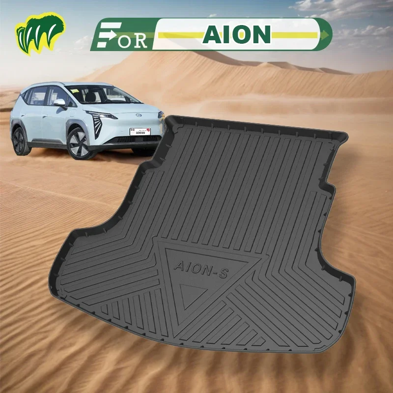 

For Trumpchi AION V S Y PLUS 2019-2024 Custom Fit Car Trunk Mat All Season Black Cargo Mat 3D Shaped Laser Measured Trunk Liners