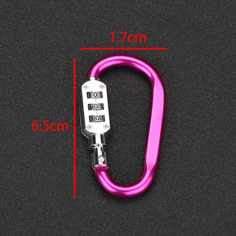 3 cifre quadrante combinazione codice numero lucchetto lucchetto bagaglio borsa con cerniera zaino borsa valigia cassetto serrature durevoli per esterni
