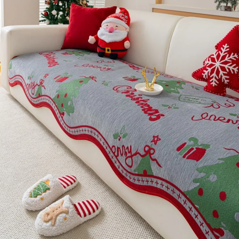 

Dog Cat Chenille Sofa Cushion Cover Non-Slip All-season Couch Protector Home Decor Irregularity Throw Cushion Slip-Resistant Mat