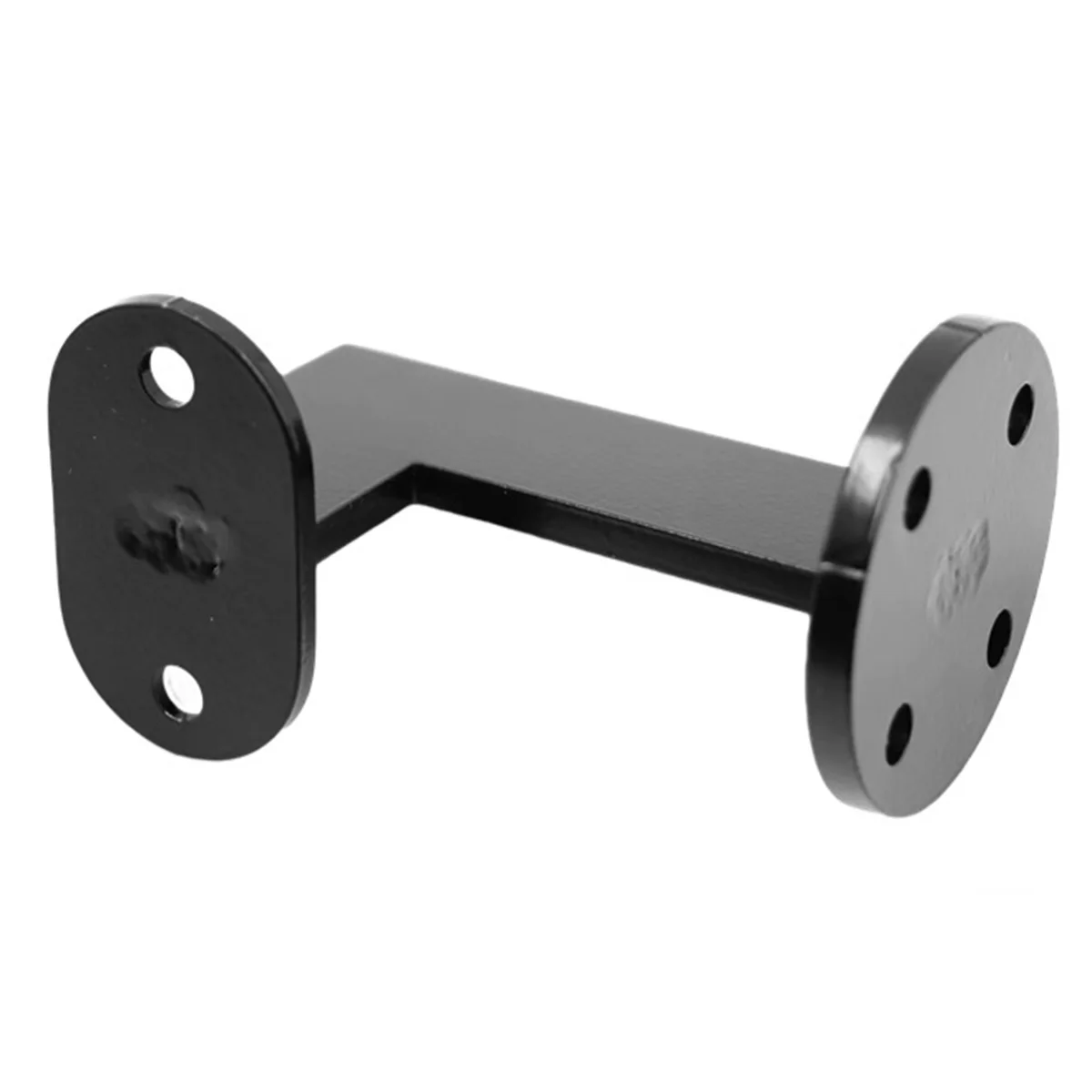 Stainless Steel Black Paint Stair Handrail Fixed Support Frame Corridor Wall Support Bracket Bottom Support