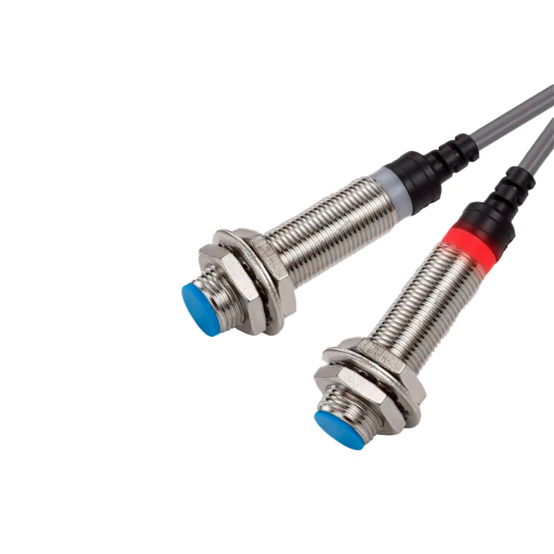 BXUAN  Cylindrical Inductance Proximity Sensor NPN PNP DC10-30V 2m Cable length M18 Metal Proximity Switch