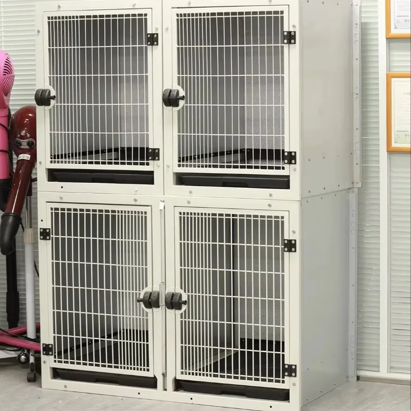 

Клетка для животных Galvalume, оцинкованная сталь, прочная клетка для домашних животных с тяжелым порошковым покрытием