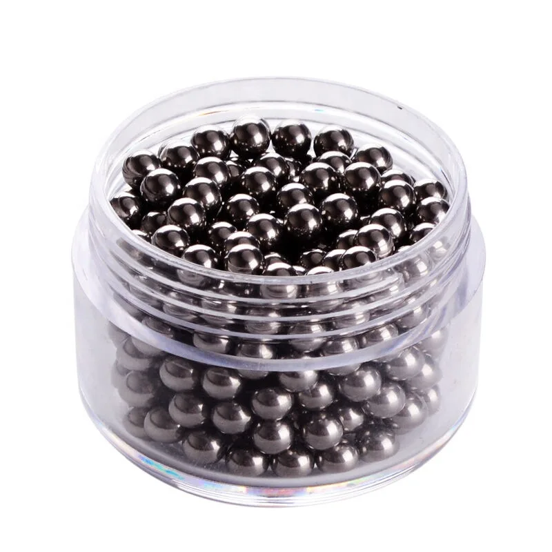 

MERCURY 200pcs Hookah Cleaning Bead 304 Stainless Shisha Bottle Cleaning Steel Balls for Wine Tea Stains Chicha Accessories