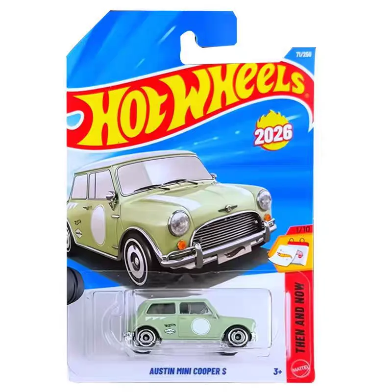 Hot Wheels Cars 2026C AUSTIN MINI COOPER S Metal Die-cast Model Toy Vehicles
