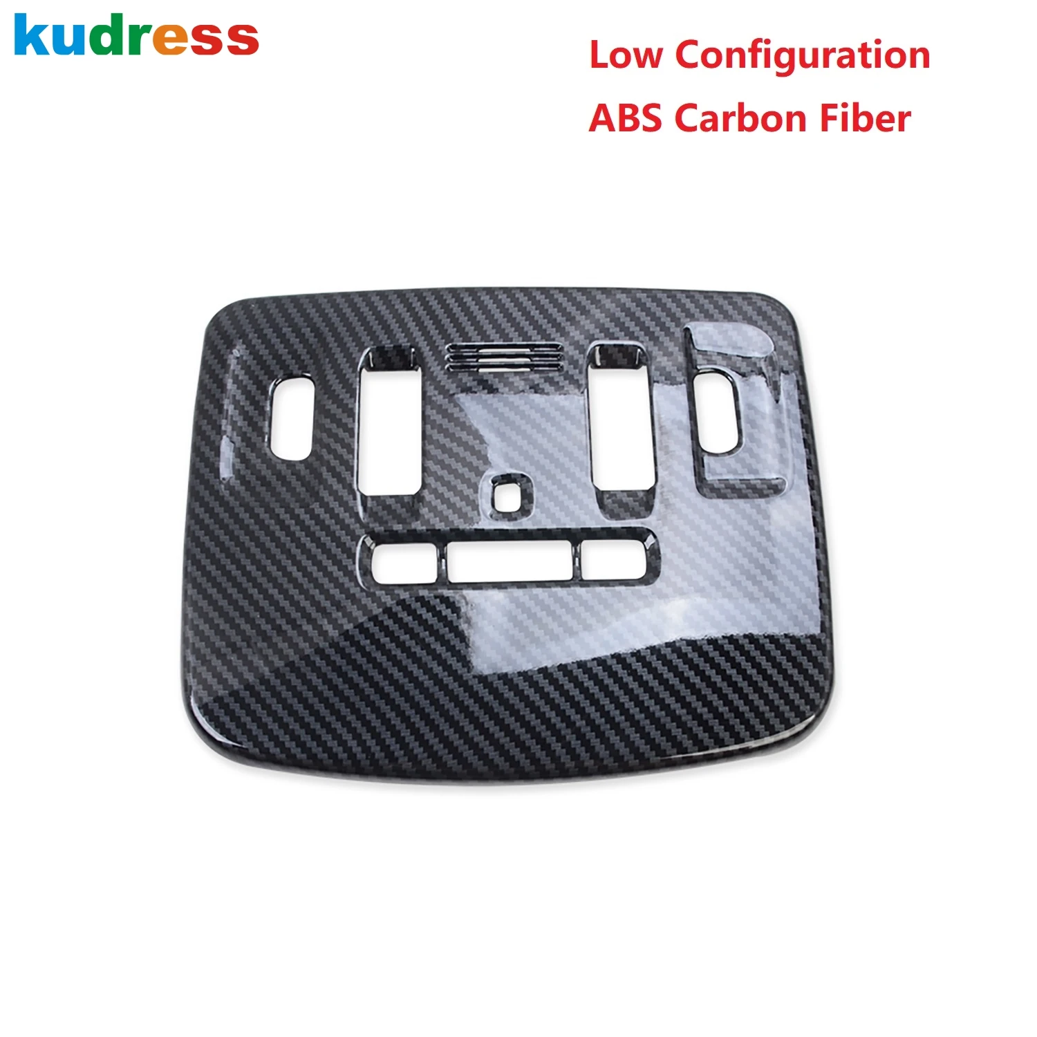 For Toyota Camry 70 2018 2019 2020 Carbon Fiber Car Front Rear Roof Reading Light Lamp Cover Trim Inteiror Molding Accessories