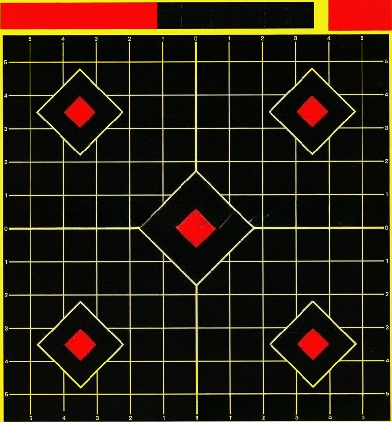 10pcs 12 Inch Self-Adhesive Target Stickers Fluorescent Splatter Aiming Splash Targets Practice Training Shooting Target Paper view 6